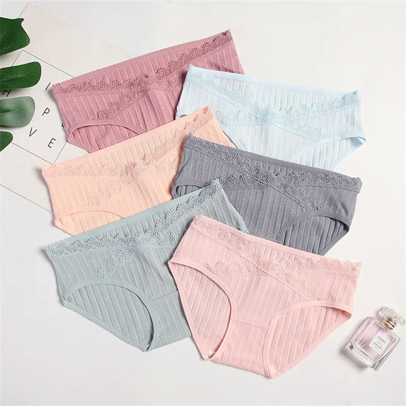 

M~4XL Jacquard Cotton Low Waist Belly Maternity Panties Plus Size Seamless Underwear For Pregnant Women Ladies Pregnancy Briefs
