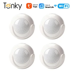 Tuya Smart Wifi PIR Motion Sensor Alarm Passive Infrarot Detektor Für Home Automation Alarm System Arbeit mit Smart Leben IFTTT