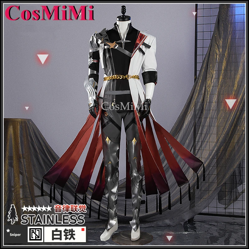 

【Customized】CosMiMi Game Arknights Stainless Cosplay Costume 2024 Ambience Synesthesia Outfit Carnival Party Role Play Clothing