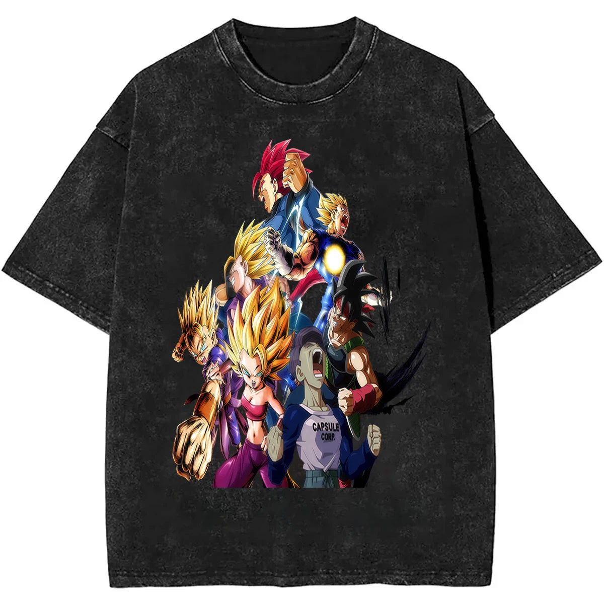 

Унисекс футболка из хлопка «Драгон Болл Супер» 2026 года, летняя, в стиле аниме, повседневная уличная одежда, тренд Y2K