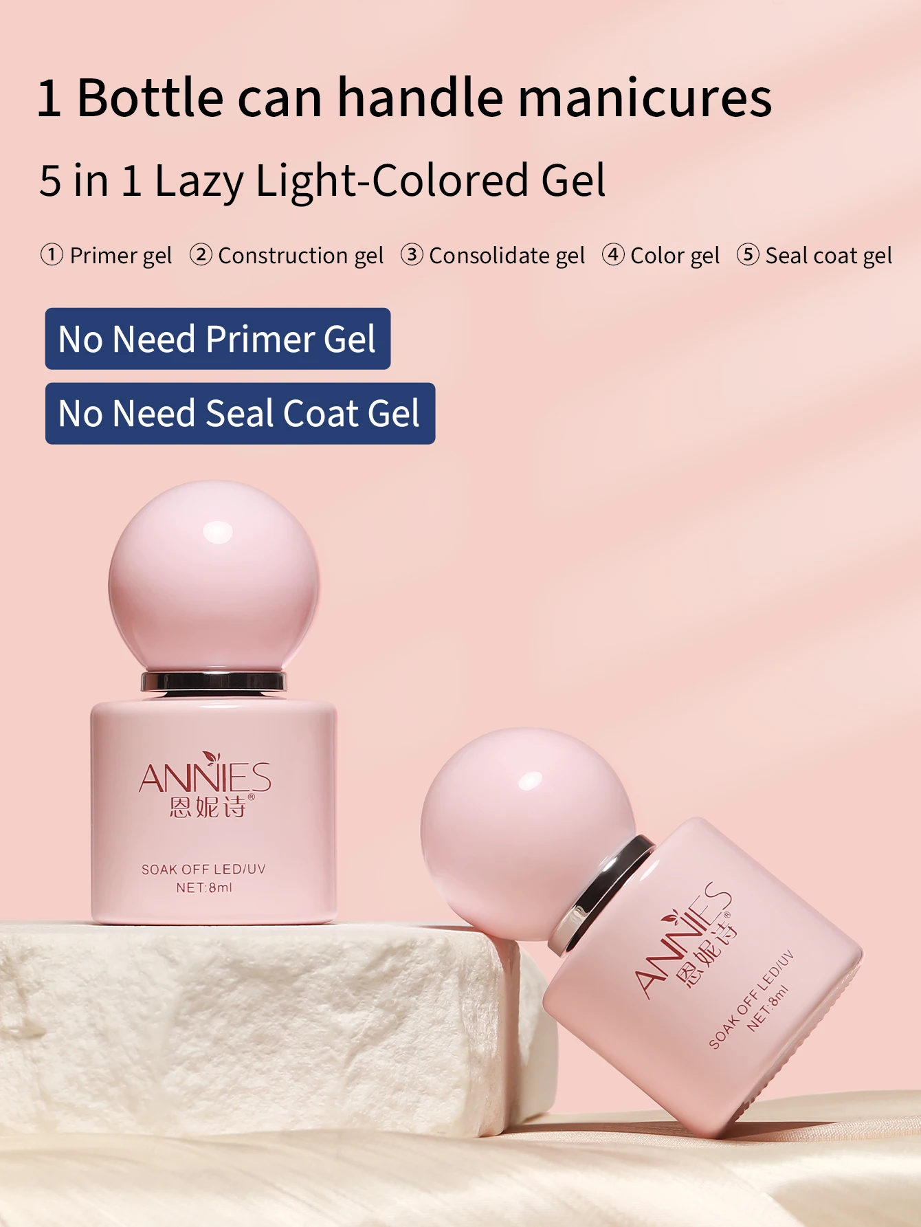 Kit de 2 peças de esmalte em g - Nail Art One Stroke avaliação e preço