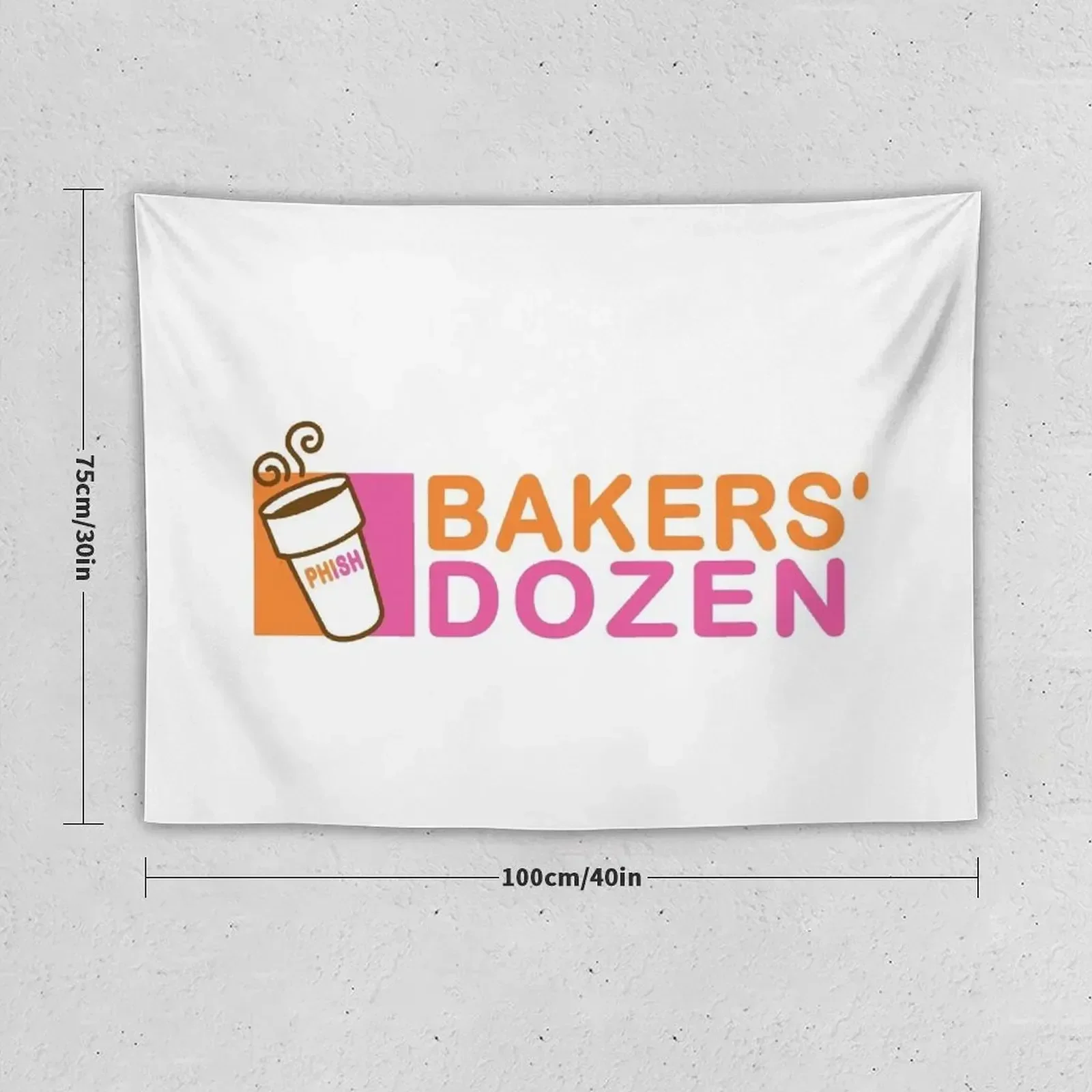 Phish - Bakers Dozen - Madison Square Garden Tapestry Anime Decor Bedroom Decor Aesthetic Bed Room Decoration Tapestry