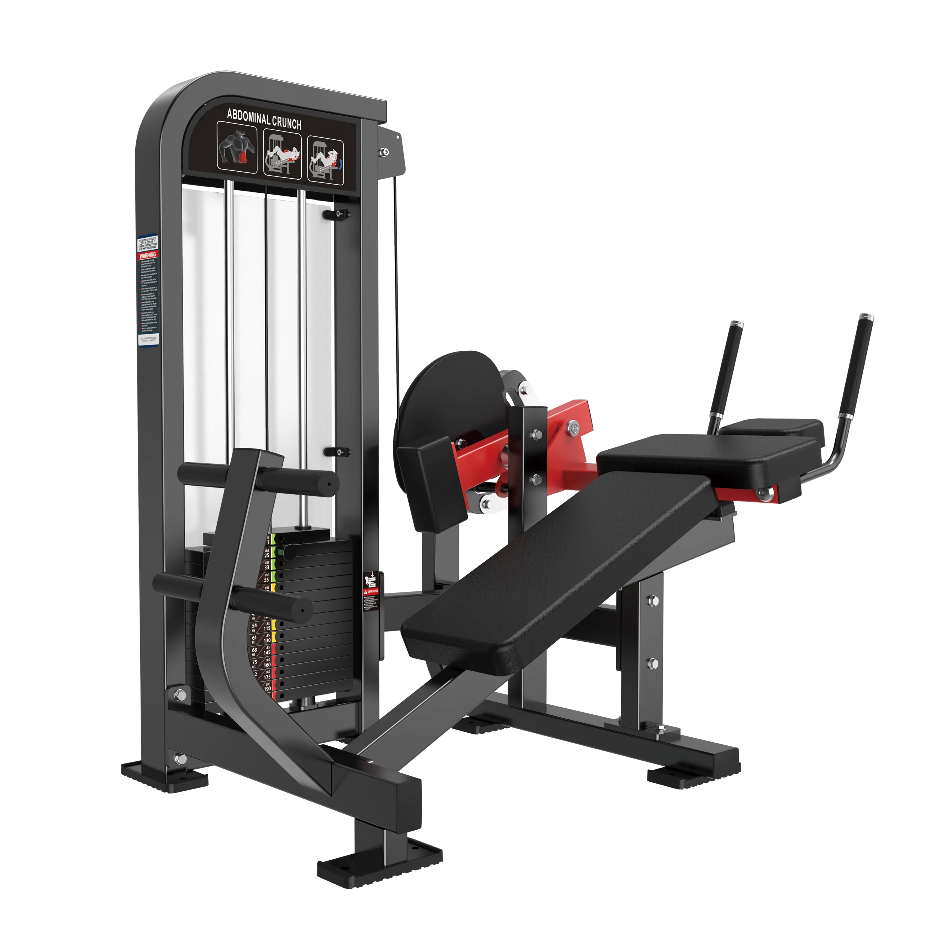 

Customized Abs Crunch Machine Abdominal Trainer Gym Equipment Abdominal Crunch Machine