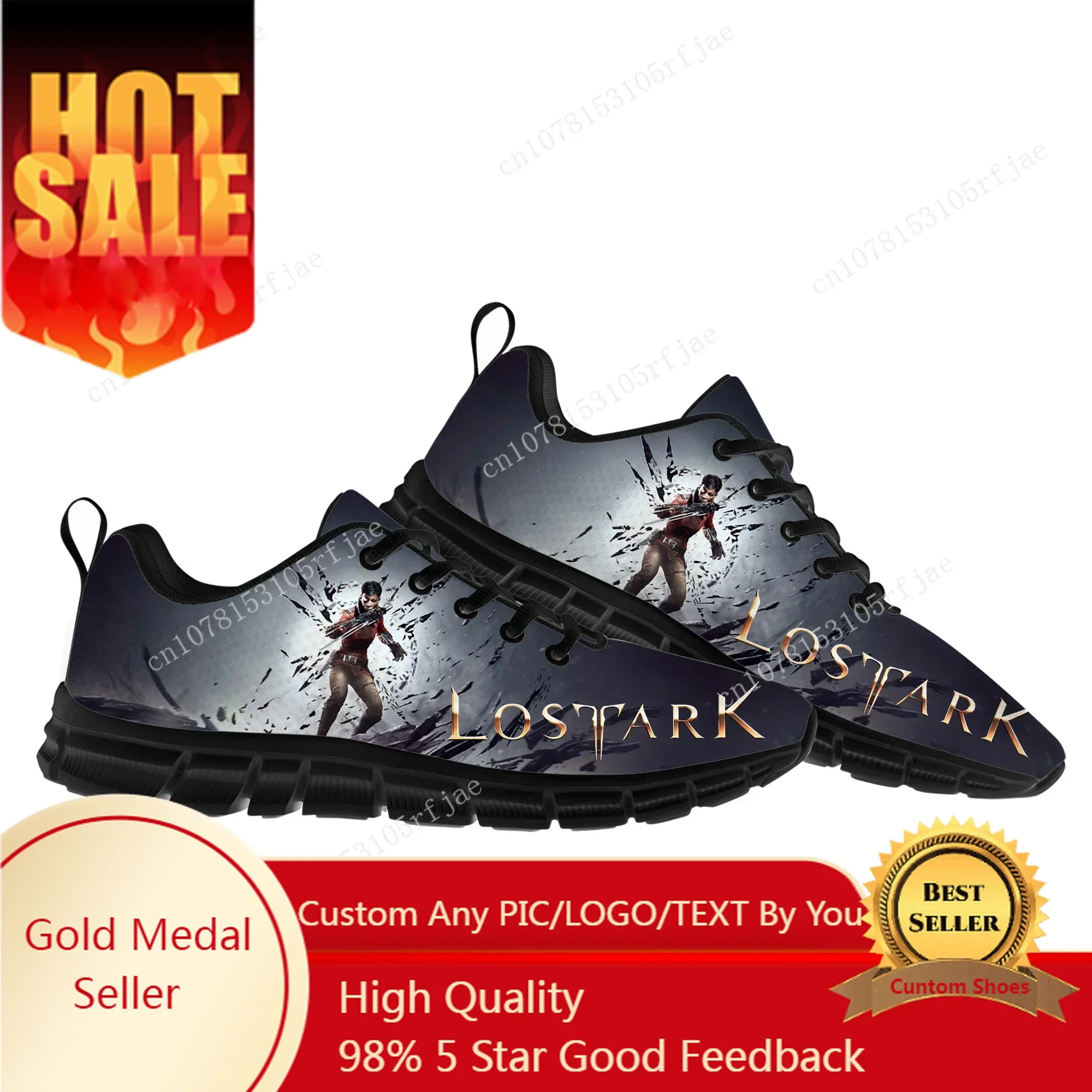 

Lost Ark Sports Shoes Hot Cartoon 3D Game Mens Womens Teenager Sneakers Fashion Sneaker Custom Built Shoes
