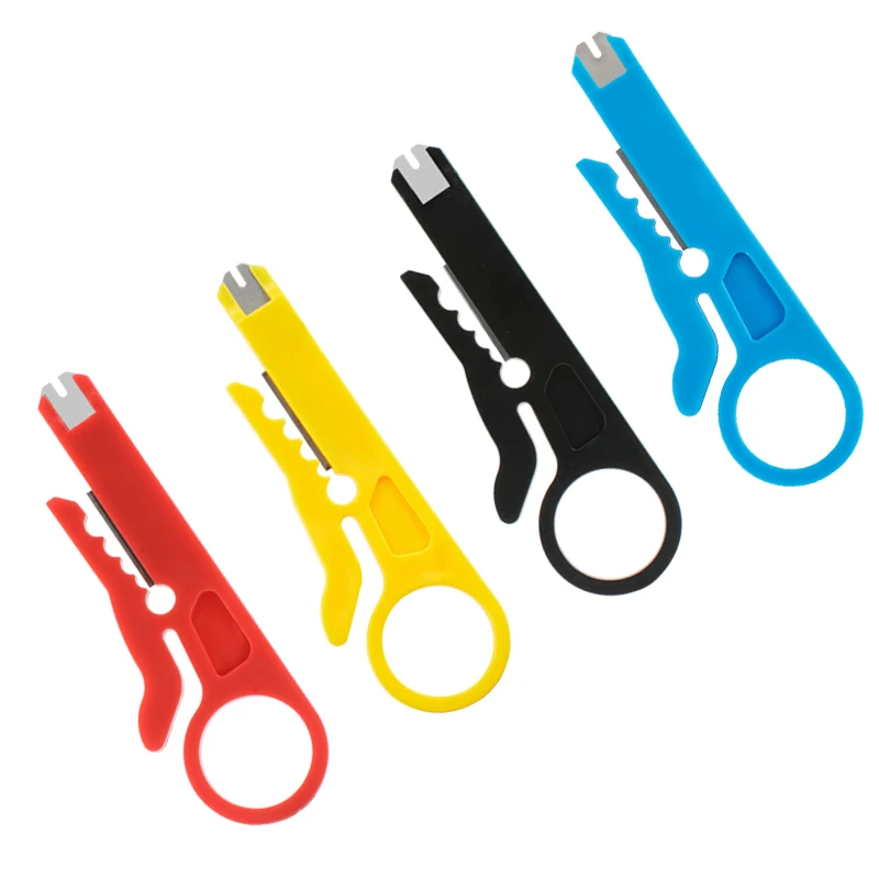 1pcs Wire Stripping Cutter Crimping Tool Cable Stripper Crimper Plier Mini Portable Decrustation Electrical Straight