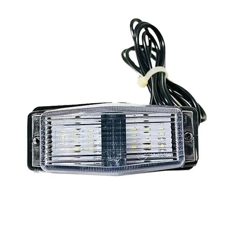 

ABXV-Front Grill Light LED Marker Lamp For Scania Volvo Man Benz Truck Lorry Front Double Burner Indicator Lights