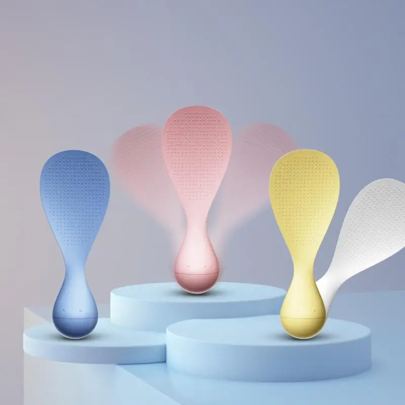 Tumbler Rice Spoon Paddle Stand Up Non Stick Rice Serving Scoop Kitchen Rice Sushi Servers Easy To Clean Kitchen Tool Gadgets