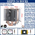 4Heat-pipes 1Fan4pin