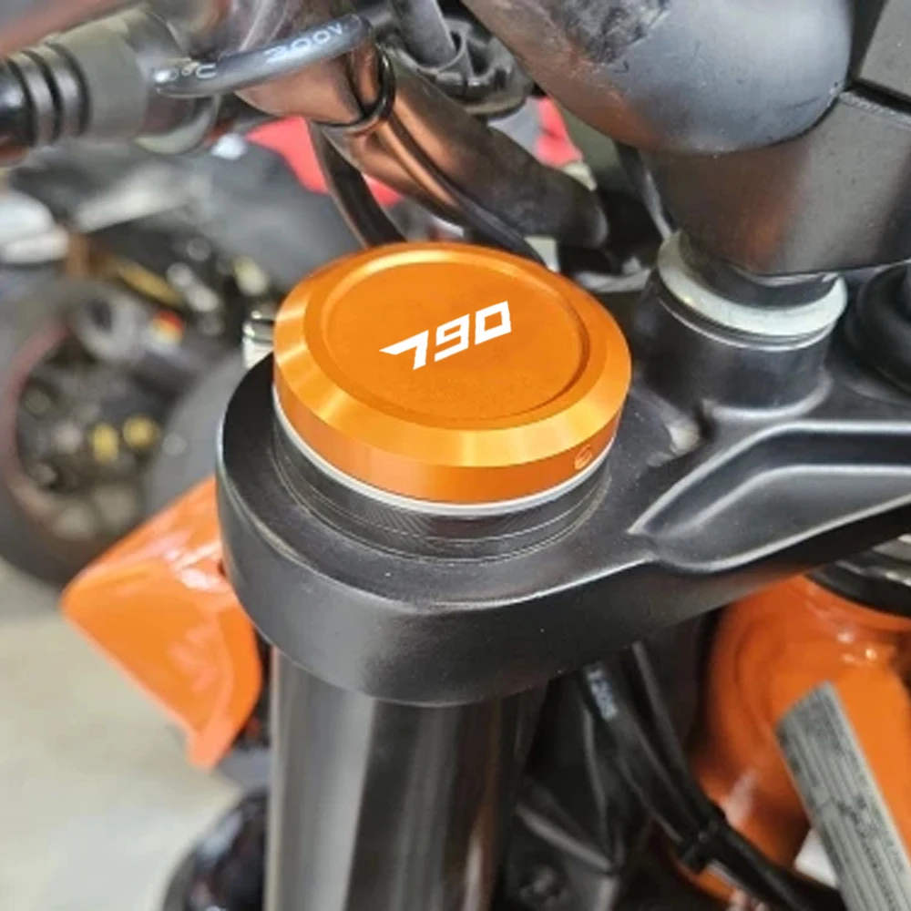For KTM 790 Duke 790 2017 2018 2019 2020 2022 2023 2024 2025 Motorcycle Front Fork Suspension Top Cover Cap Duke790 790Duke