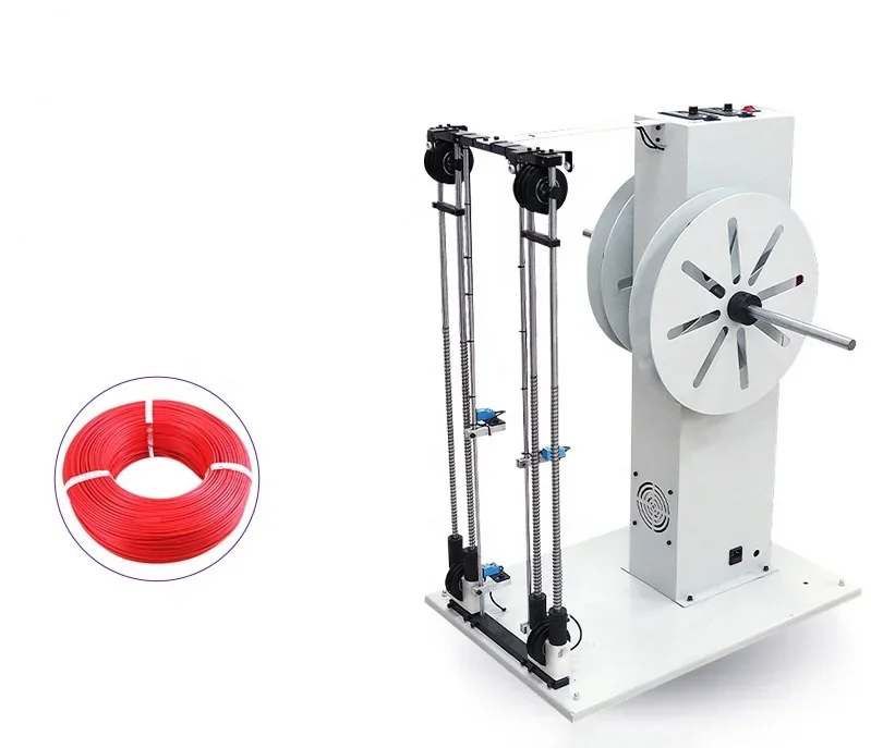 

Dual-wheel Spooling Cable Feeding Type Wire Coiler Machine Automatic Wiring Harness Processing Wire Feeder