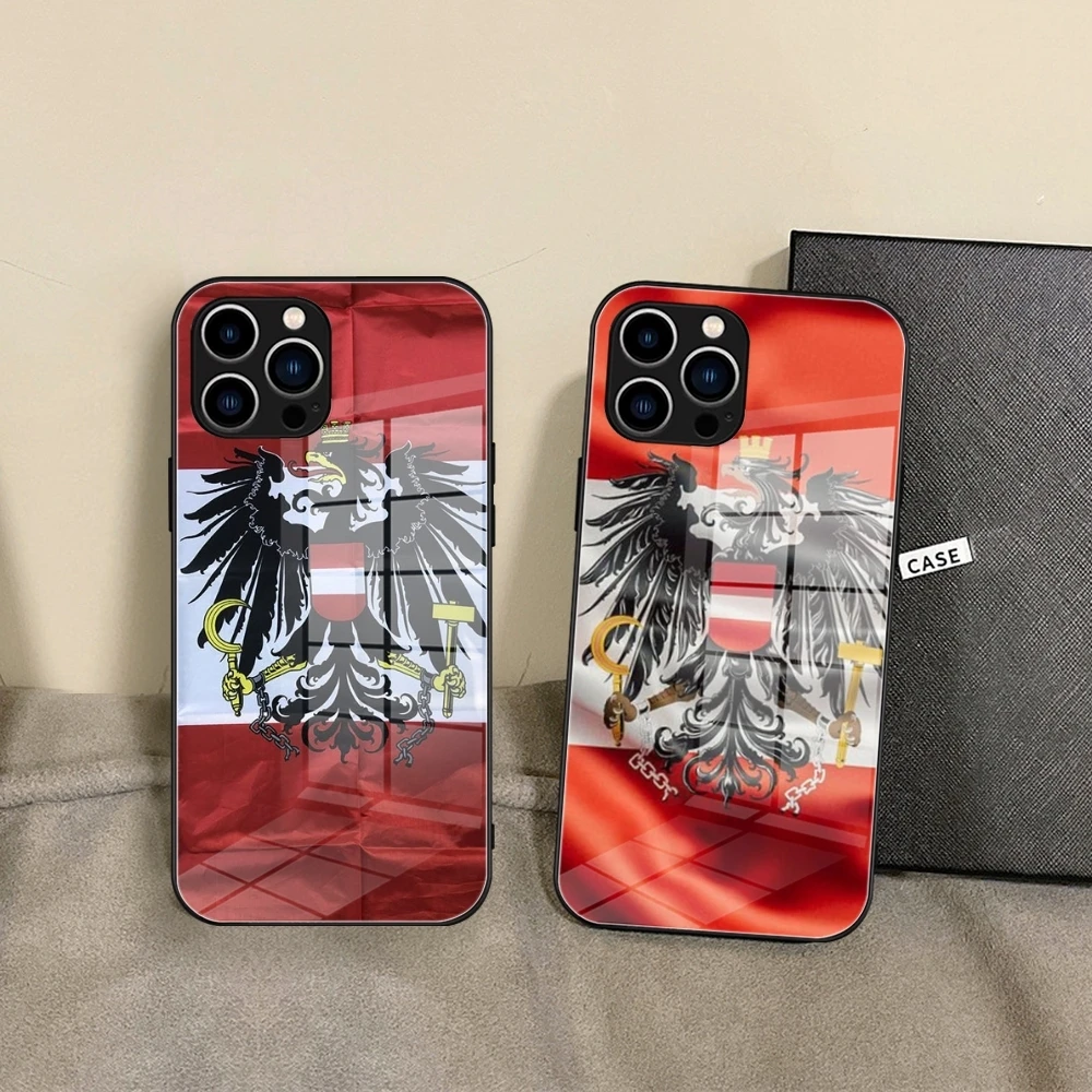 

Australian national emblem Phone Case Tempered Glass For IPhone 16 15 Promax 14 13 Pro 12 11 plus X XS XR Covers