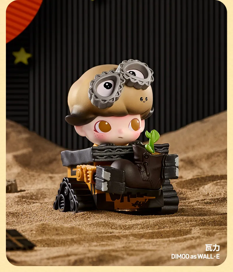 POPMART DIMOO WORLD PIXAR Serie Blind Box Spielzeug Kawaii Anime Actionfigur Schreibtisch-Dekoration Überraschungs-Mystery-Box Blind Bag Spielzeug – Detail 12