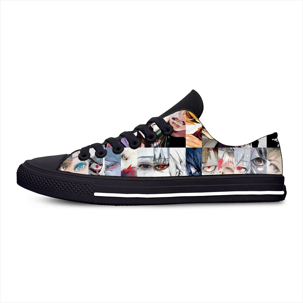 Hot Cool Fashion Low Top Sneakers leggere scarpe di tela classiche uomo donna Tokyo Ghoul scarpe da tavola classiche di alta qualità