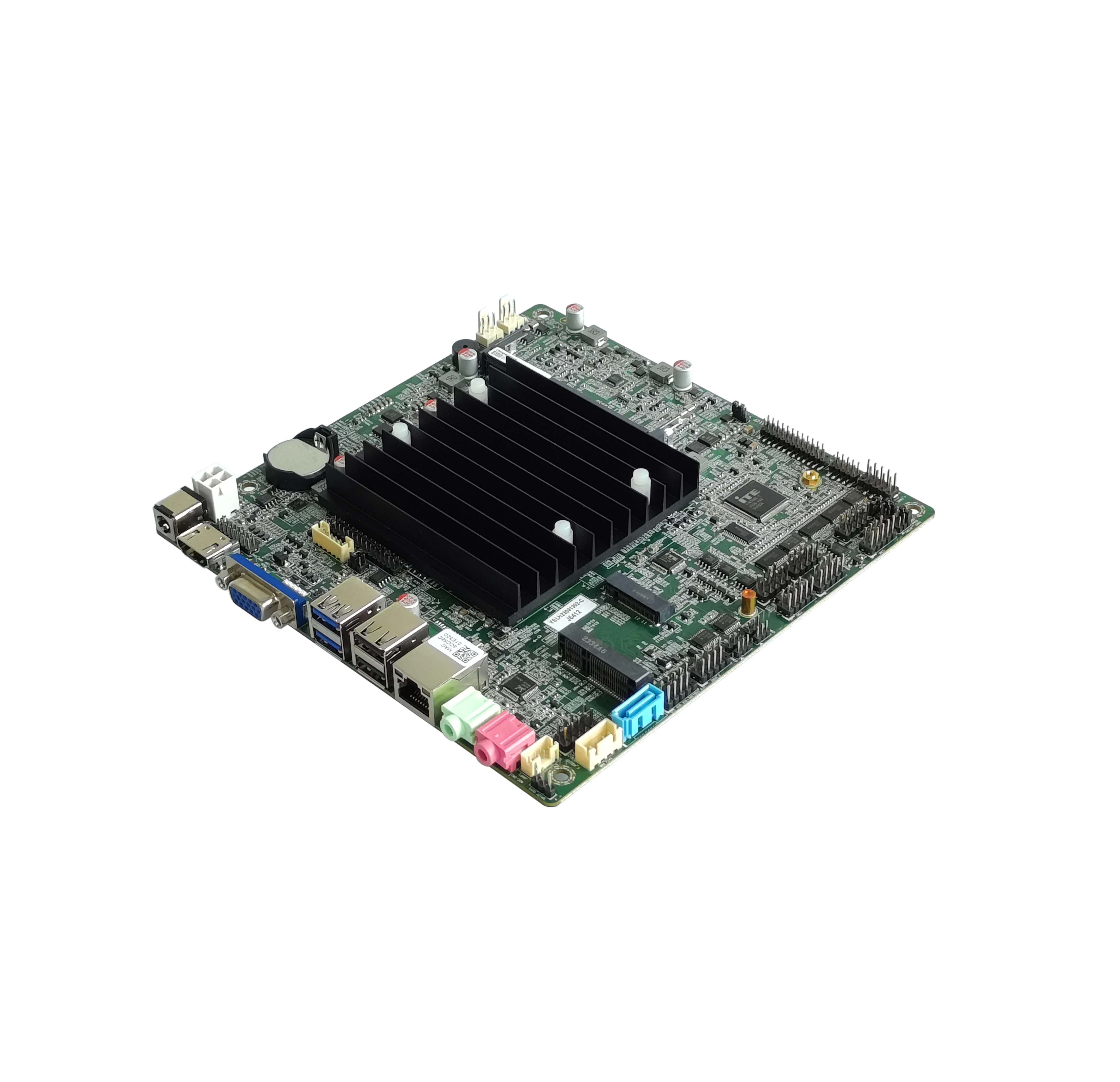 ELSKY Industrial Fanless Motherboard Combo for Computers M612F with CPU Celeron Pentium Elkhart Lake J/N Series Mainboard for Pc