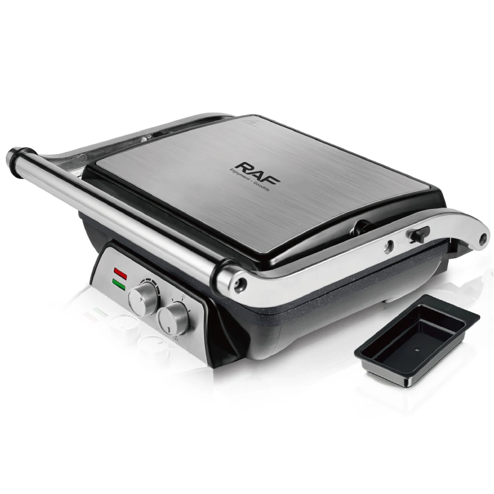 شوايات شواء كهربائية عالية السعرات الحرارية للاستخدام المنزلي، صانعة شرائح خبز غير لاصقة