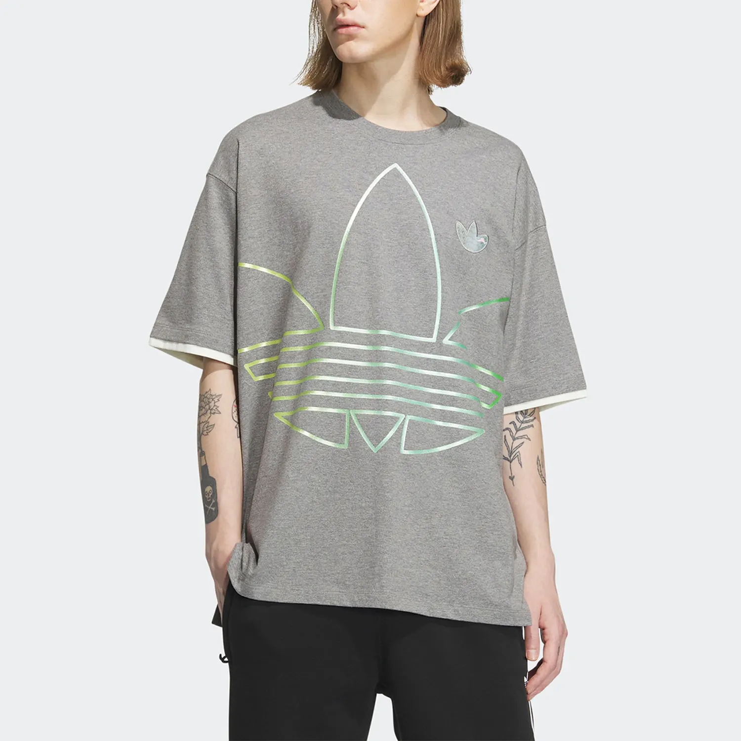 Adidas Originais Genuínos oficiais LT TEE SS M 1 Masculino Esportes Manga Curta IP7542
