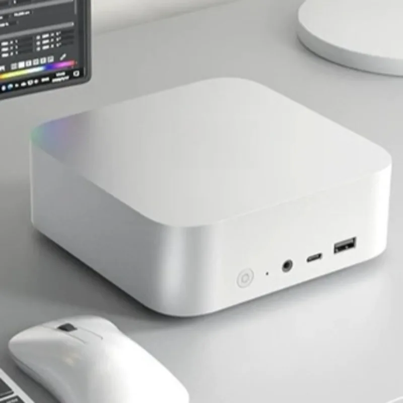 SER8 8845HS High-Performance 8-Core, 16-Thread AI PC: Ultra-Quiet Mini Desktop for Gaming, Office Work, and Design