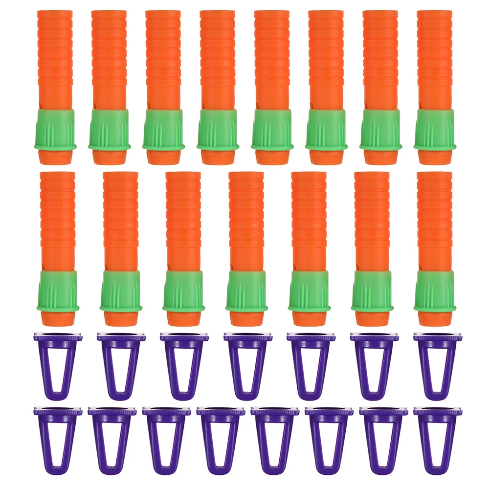 

20 Pcs Oil Pastel Extender Crayon Extension Crayons Holder Cap Extensions and Attachments for Pencils Plastic Chalk