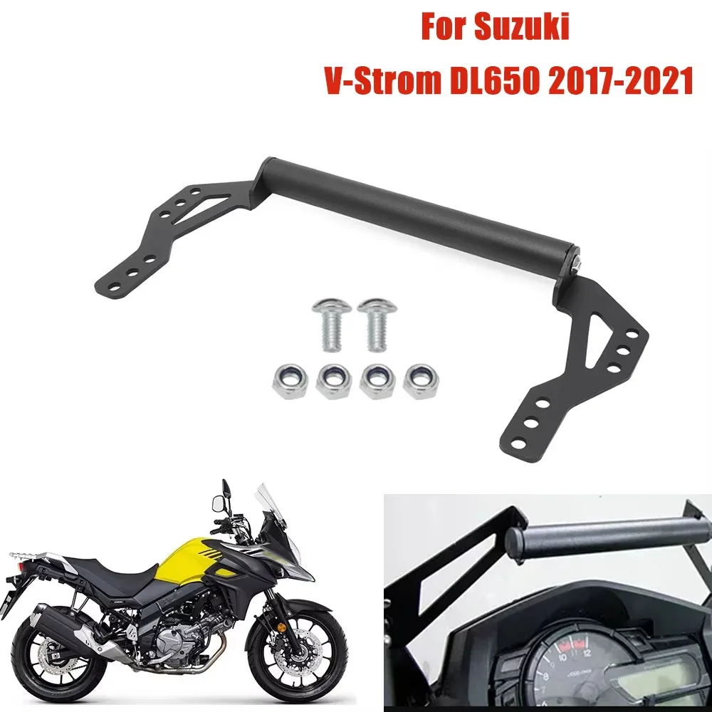 二輪車用GPSナビゲーションシステムホルダー,マウントブラケット,スズキベルム用アクセサリーl1000 2014-2019 v strom l650 2017-2021