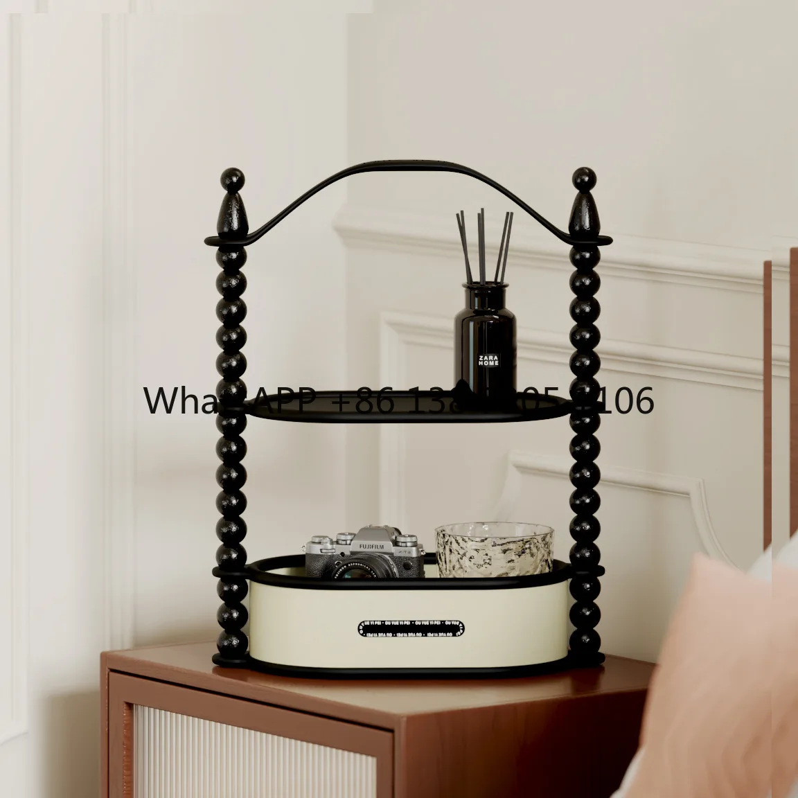 

Премиальный настольный многоярусный органайзер для кофейных чашек, ароматерапии и парфюмерии, для хранения мелких предметов, для гостиной и рабочего стола