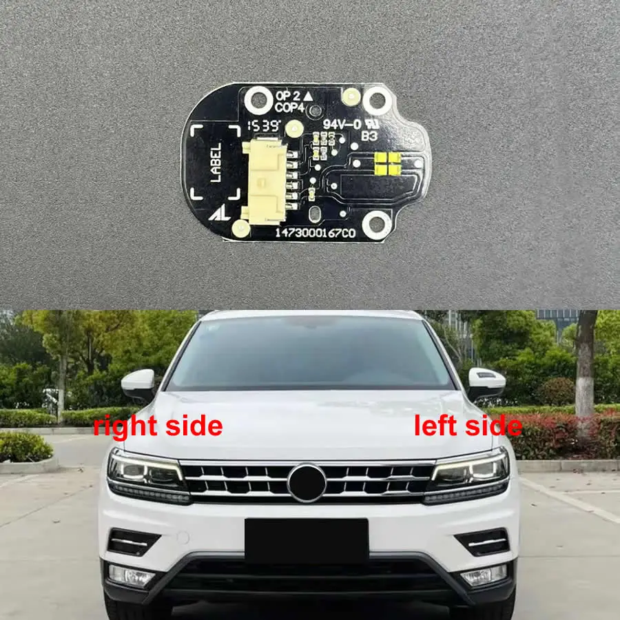 

For Volkswagen VW Tiguan L 2017-2021 High configuration DRL Module Daytime Running Light Source Headlight Component Replacement