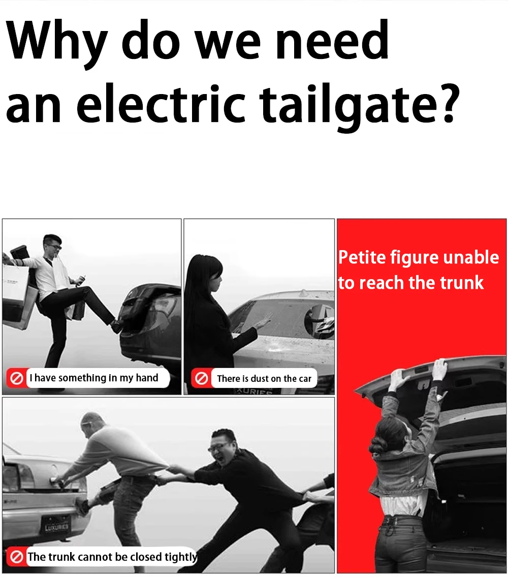 لرينو كابتور ميتسوبيشي ASX 2019-2025 بوابة رفع كهربائية أوتوماتيكية تعمل بالطاقة الباب الخلفي تبختر نظام رفع البوابة الخلفية #2