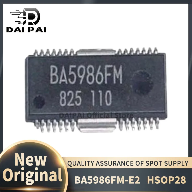 

(10-50 шт.) 100% новый оригинальный набор микросхем BA5986FM-E2 BA5986FM BA5986 HSOP28