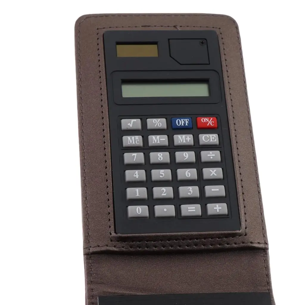 A7 Wide Thick Classic Notebook with Pen Loop, Faux Leather Hard Cover, 30 Sheets