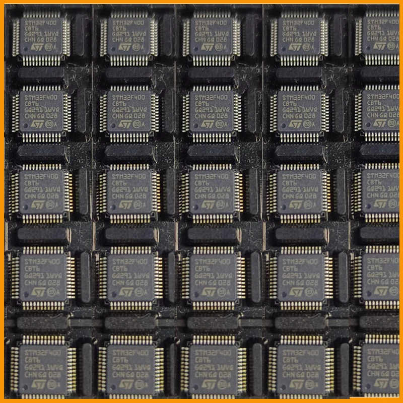 Microcontrolador IC Original STM32F400CBT6 STM32F400, LQFP-48, lote de 5 unidades