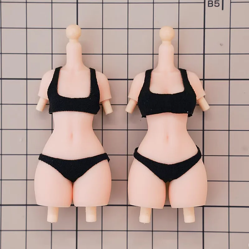 

Hot 1/12 Scale Chenji Frame Body S L Size Seamless Moblie Suit Girl Action Figure Model Accessory For 6" Female Soldier