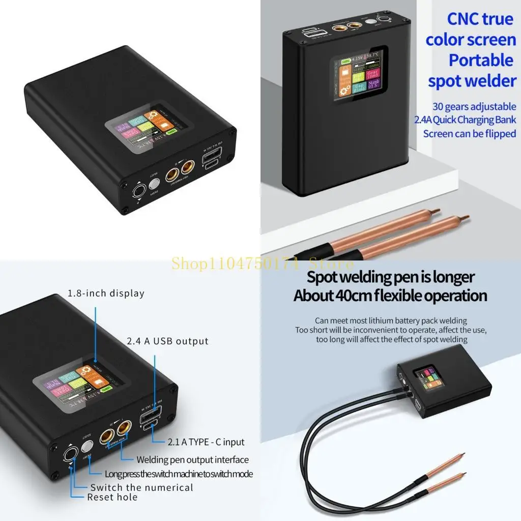 

Spot Welder Support 0.1-0.25mm Nickel Sheets DIY 18650 Li-Battery Spot Welding top sale