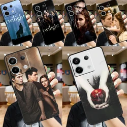 The Twilight Saga Poster Funda For Xiaomi Redmi Note 13 Pro 12 11 9 10 Pro 12S 11S 10S Redmi 13 12 10C 12C 13C Case