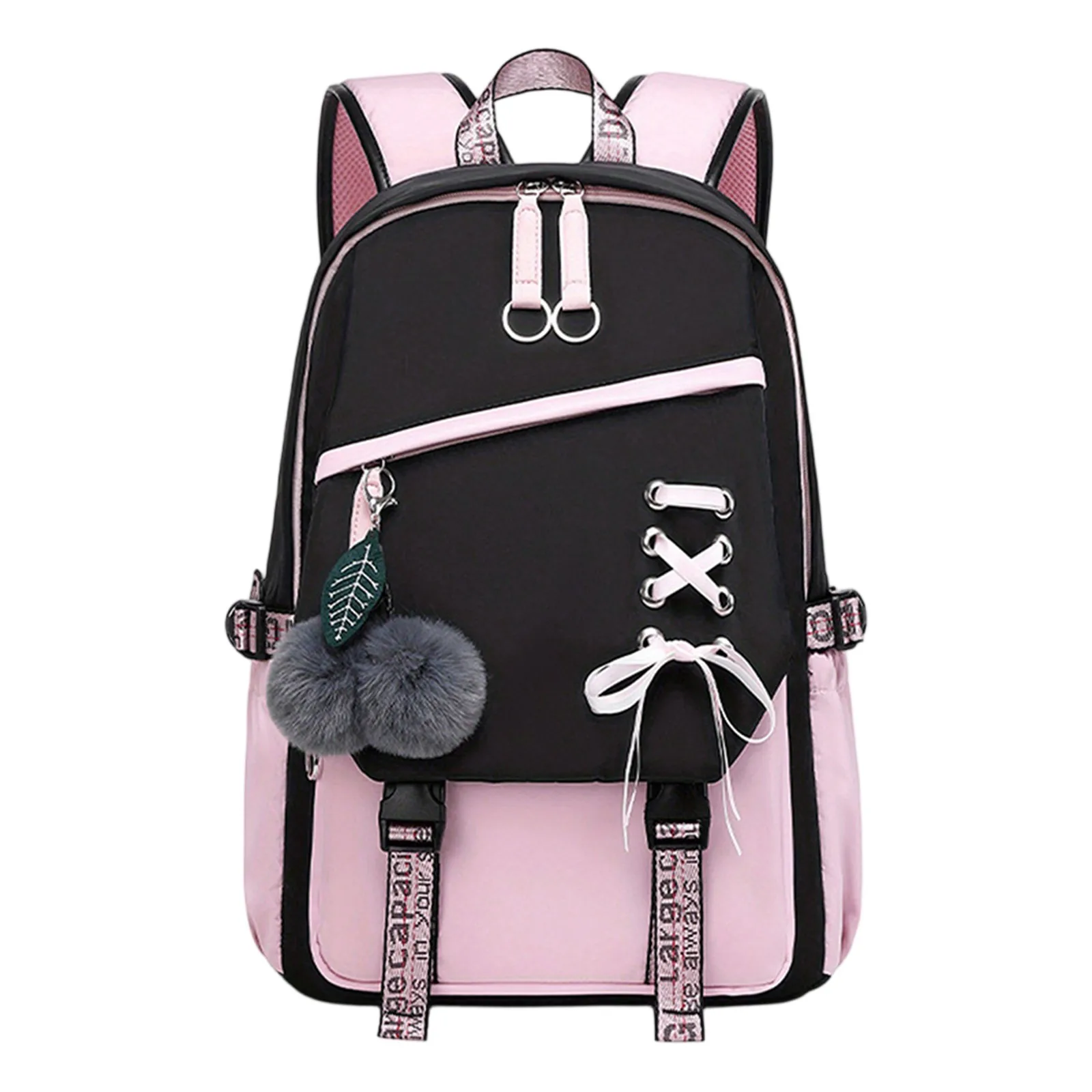 Sac à dos mignon pour filles pour l'école – Sac à livres léger avec bretelles rembourrées pour le primaire et le collège (conception résistante à l'eau)