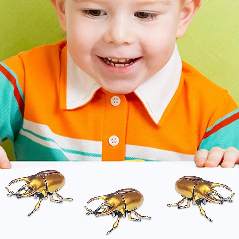 Clockwork Wind Up Beetle Toys Clockwork Beetle Toys Tricky Props Beetle Model Toy Party Favor Halloween Gift For Kids Children