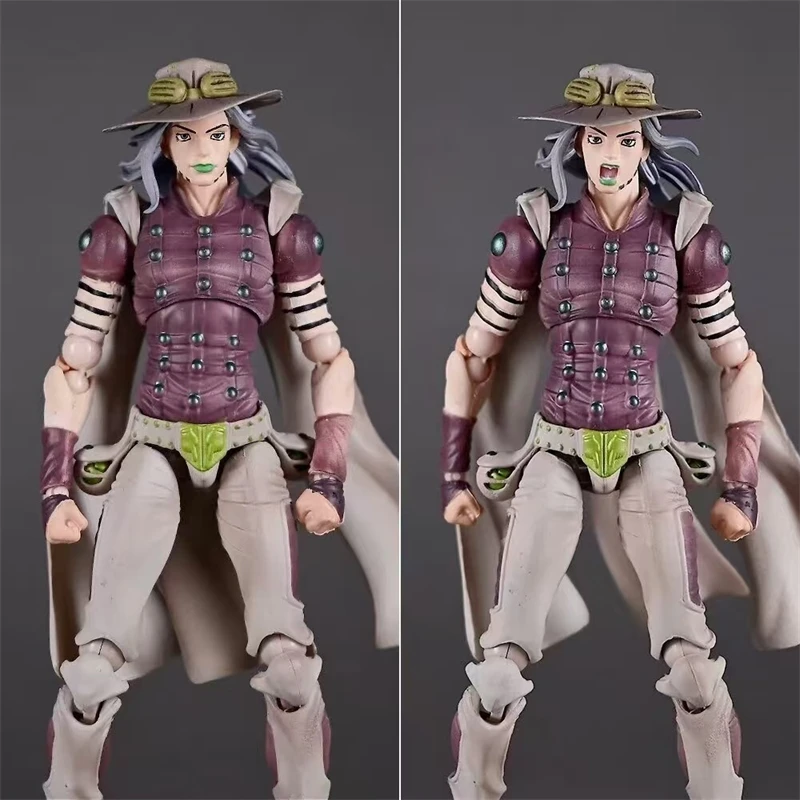 

Фигурка JoJo Gyro Zeppeli: Суперподвижная, детализированная, коллекционная, для коллекционеров, для домашнего декора, офисного стола, аниме-фильмов