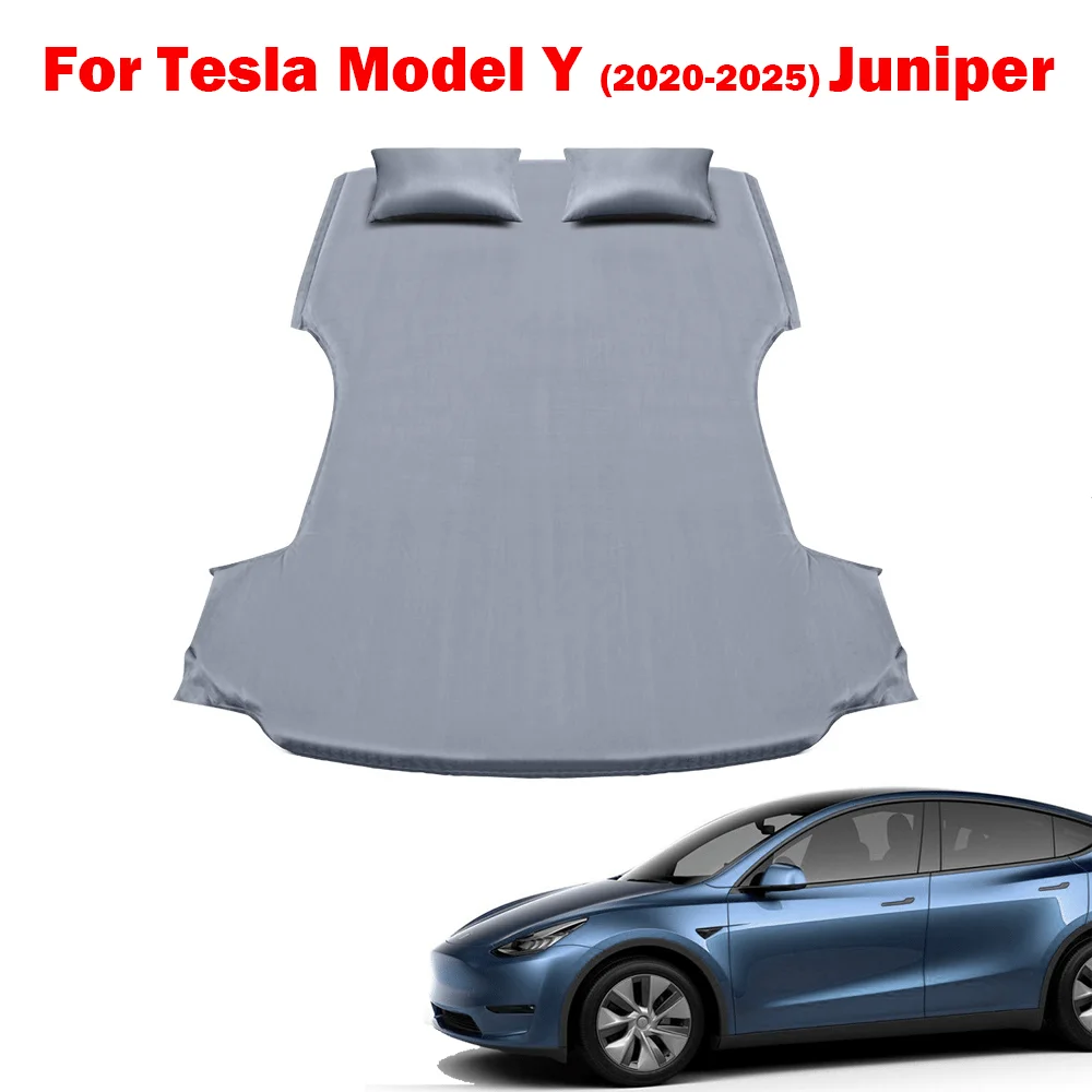 

Автомобильный матрас для накачивания воздуха для Tesla Model Y 2020-2025 Juniper SUV, надувной коврик для багажника, спальный коврик, надувная кровать, путешествия, кемпинг