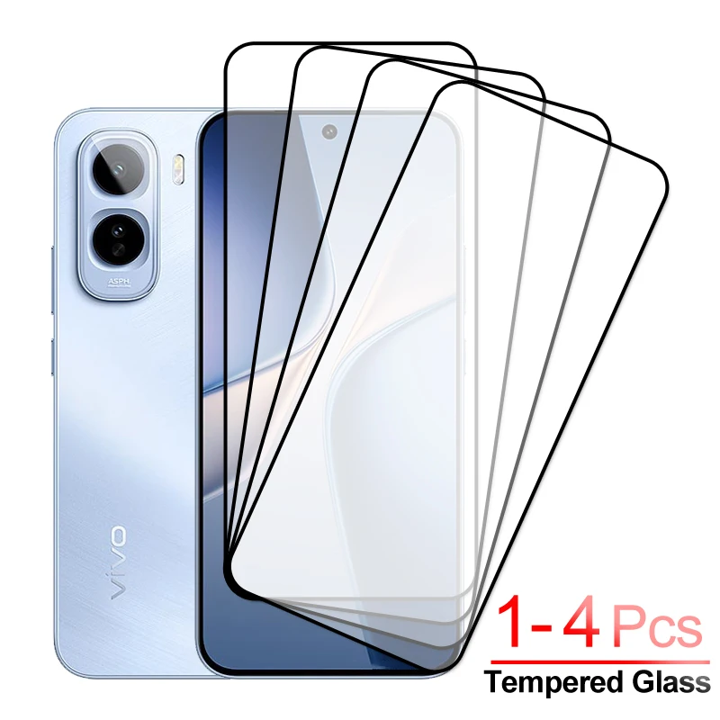 

1~4Pcs Full Cover Tempered Glass For ViVo T5 Pro Glass ViVo T5 Pro Screen Protector Protective Front Phone Film For ViVo T5 Pro