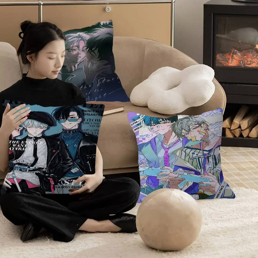 Alien Stage Anime Ivan Till Cushion Cover Car Throw Pillow Case For Sofa Car Christmas Gift 40x40cm 45x45cm