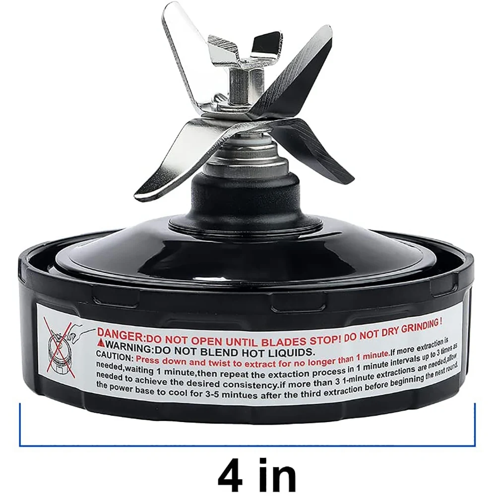 ABBK-6 زعانف خلاط شفرة استبدال ل نينجا برو النازع شفرة ل أجزاء خلاط نوتري نينجا الذكاء التلقائي