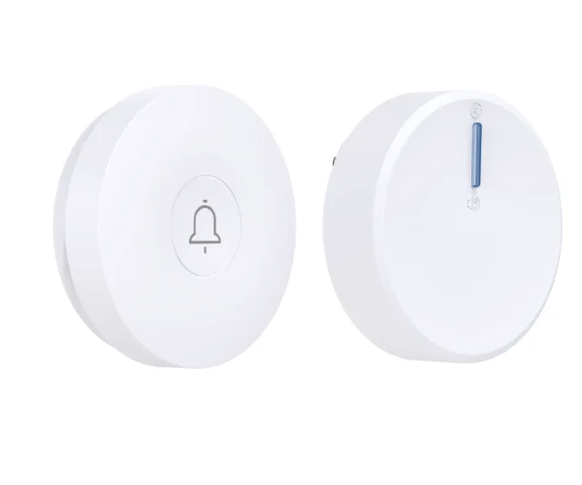 

Round Battery-Free Self-Powered Doorbell Home Wireless Smart Waterproof Caller