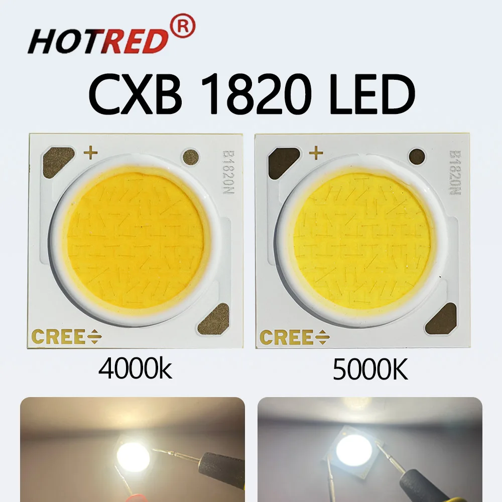CXA1820 COB LED Chip Original CXB1820N 30W38W40W 36V High Power COB Beads Neutral White 4000K White 5000K SpotLight Kit Driver