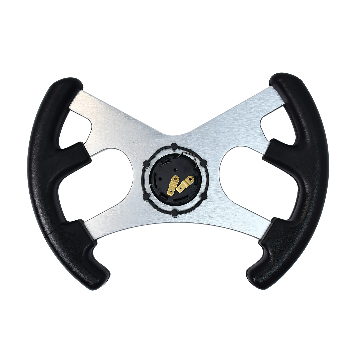 TIYPEOR 13 inches 320mm Universal PU Racing Game Simulator Sport Steering Wheel