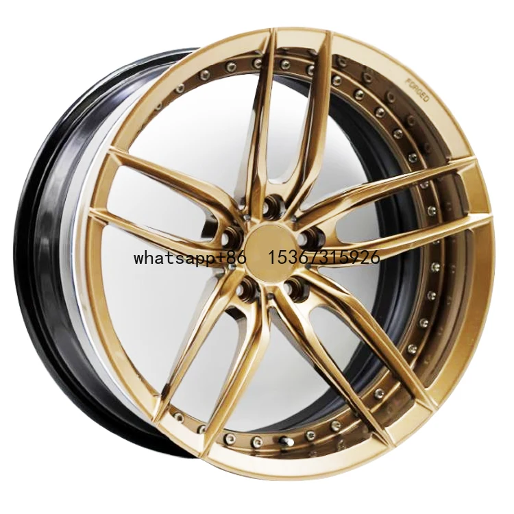 Alloy Wheels wholesale gt3 gt4 718 911 991 986 forged wheel 22 19 20 21 inch rim 5x130 5 spoke 3 piece wheels for porsche rims