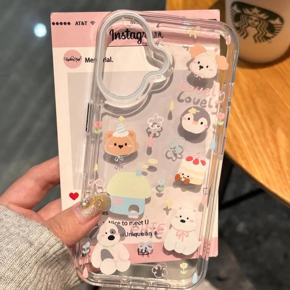 SEIRASSIM cartoon animals phone case for iphone 16 pro max 15 14 plus 13 11 12 silicone back cover for iphone xr xs max x 7 p 8