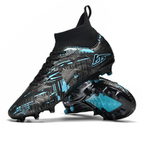 New Men Football Boots Cleats Soccer Shoes Futsal Indoor Training Kids Sport Match TF/FG Grass Ankle Hot-selling High-quality