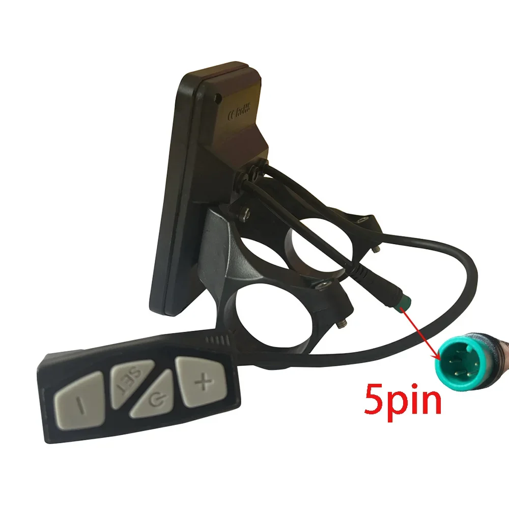C600E EBike LCD Display 36V 48V E-Bike Accessories Electric Bike Scooter Speed Control Panel For 5S Motor Controller