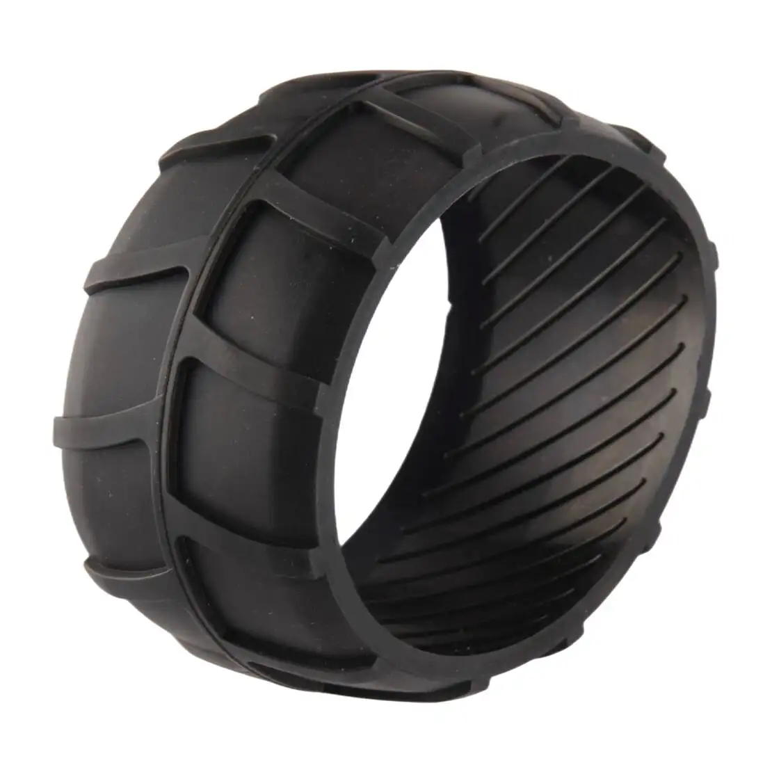 Front Wheel Rubber Anti-Skid Guard Black Fit For Worx Landroid S300 M500 M700 M1000 L800 L1000