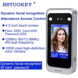 TCP WIFI Biometric Face Recognition facial leitor Access Control Attendance System Biometric Assistance Facial Witness Terminal