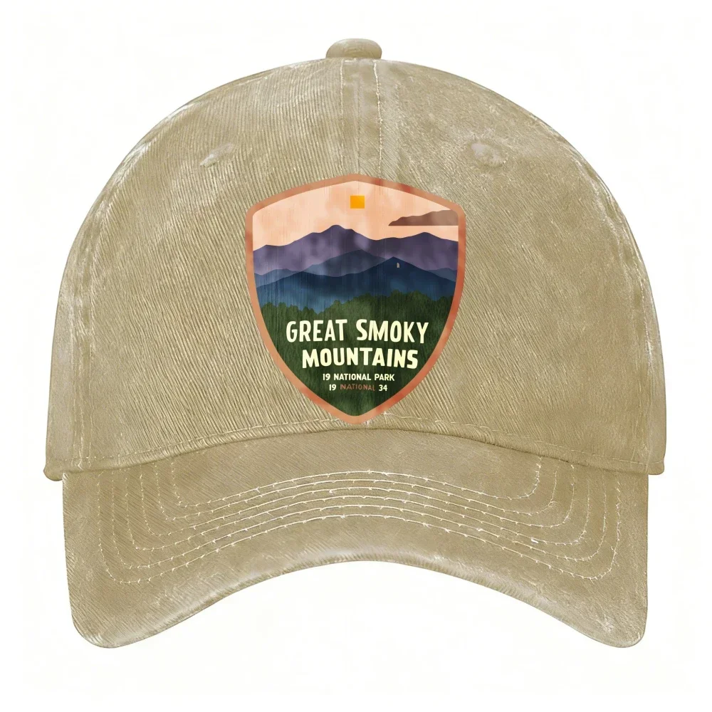 Customization Unisex Great Smoky Mountains National Park Baseball Cap - Lightweight Breathable Suitable For All- Outdoor Hat