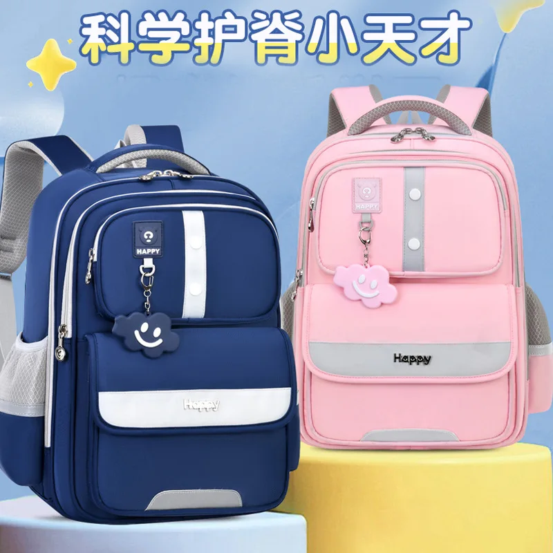 New Back to School Waterproof Backpack for Kids,School Bag for Elementary Students,Bookbag for Boys Girls with Padded Back